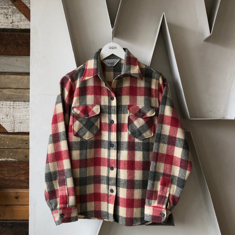 80's Woolrich Wool Flannel - Femm Medium