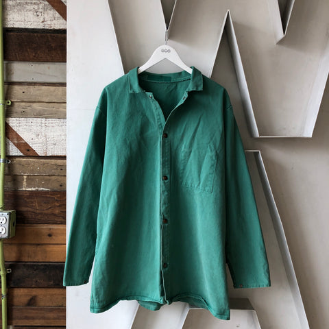 90's Teal Chore Coat - Large