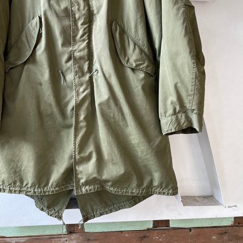 50's Lined Fishtail Parka - Large