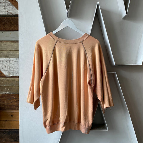 60's Sun faded Chopped Sweat - Large