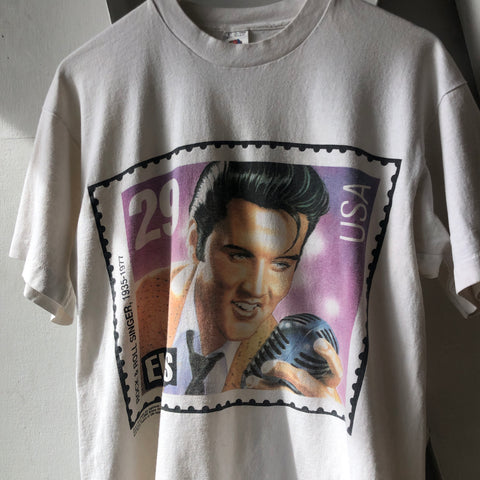 90's Elvis Stamp Tee - Large