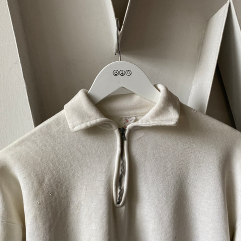 60's Quarter Zip Sweat - Medium