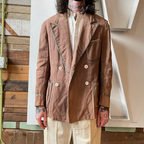 40’s Sequin Trimmed Blazer - Small