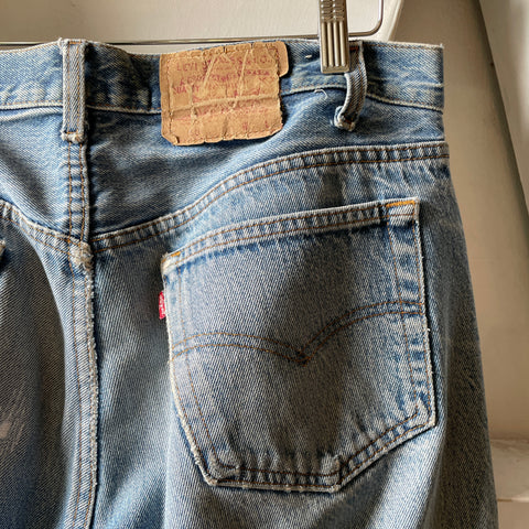 80’s Repaired Levi’s 501 - 32” x 27”