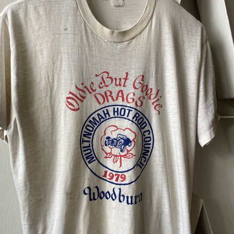 70's Drag Race Tee - Large