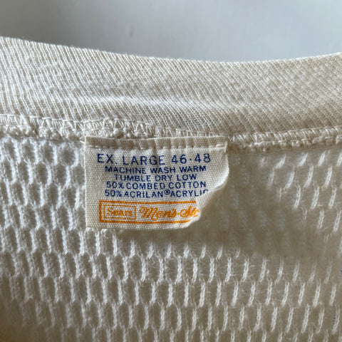 70’s Short Sleeve Thermal Tee - XL