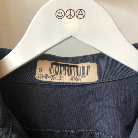 Navy Blue Work Shirt - XL