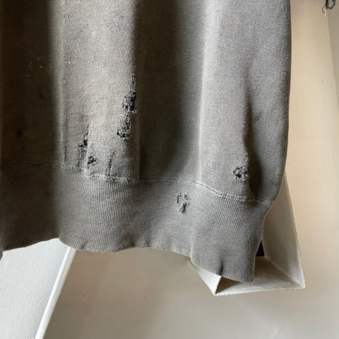 60’s Thrashed Short Sleeve Sweatshirt - Small