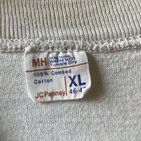 80’s Plane White Tee - Large