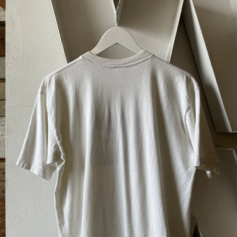 80’s Plane White Tee - Large
