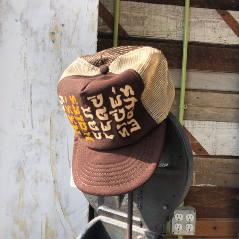 70's Sideways Novelty Trucker - OS