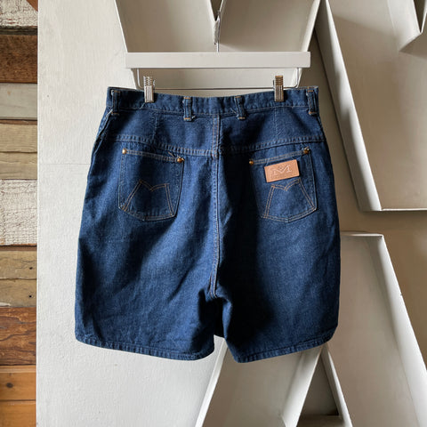 70’s Maverick Blue Bell Denim Shorts - 32” x 5.5”