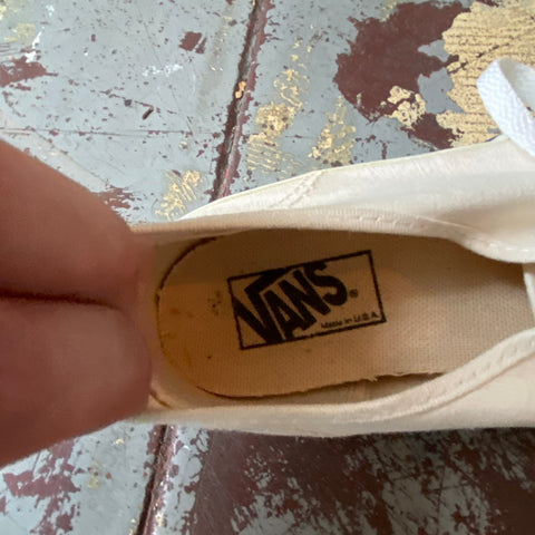 80's Made In USA Vans - M's 10 W's 11.5