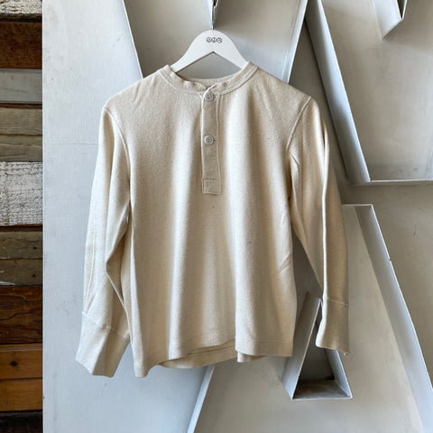 60’s Wool Military Henley - Small