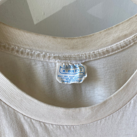 60's Cropped #4 Brent Tee - XL