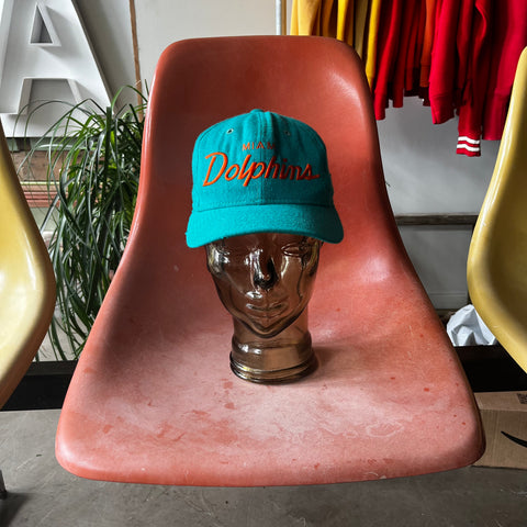 80’s Wool Miami Dolphins Script Trucker - OS