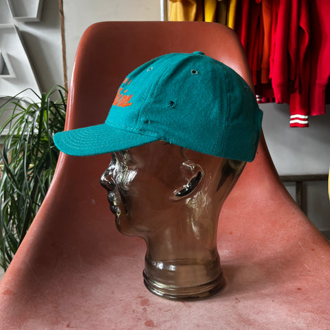 80’s Wool Miami Dolphins Script Trucker - OS