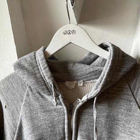70’s Euro Thermal Zip Hoodie - Large