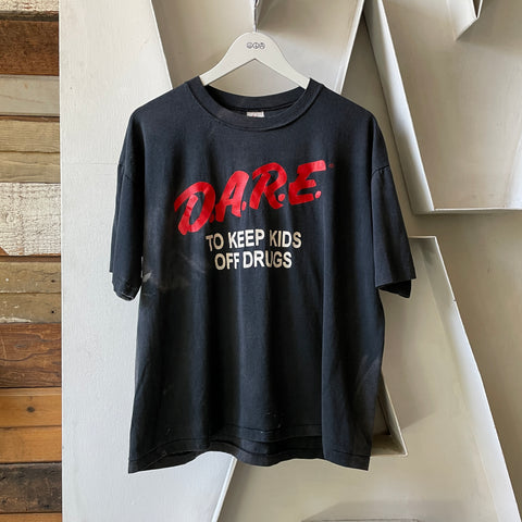 90’s Thrashed DARE Tee - Large