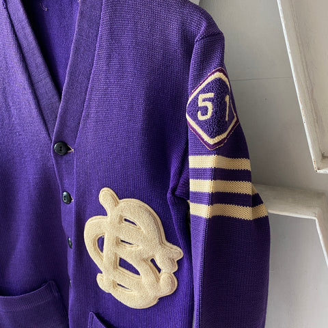 50's Collegiate Cardigan - Medium