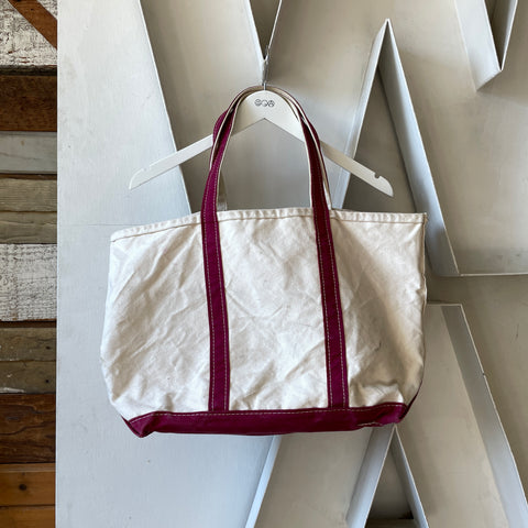 90's LL Bean Boat and Tote - Medium