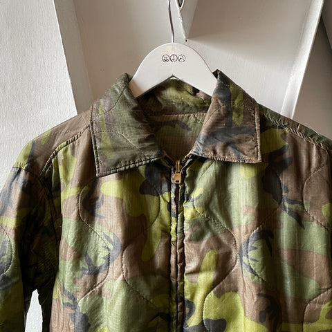 80’s Camo Zip Liner - XL