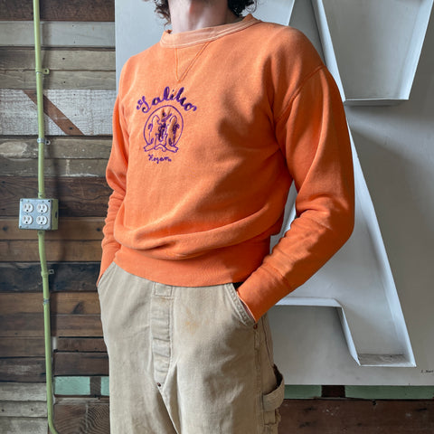 50’s Faded Single V Crewneck Sweatshirt - Large