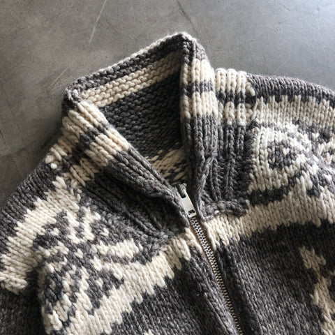 80's Eagle Cowichan Knit - Medium