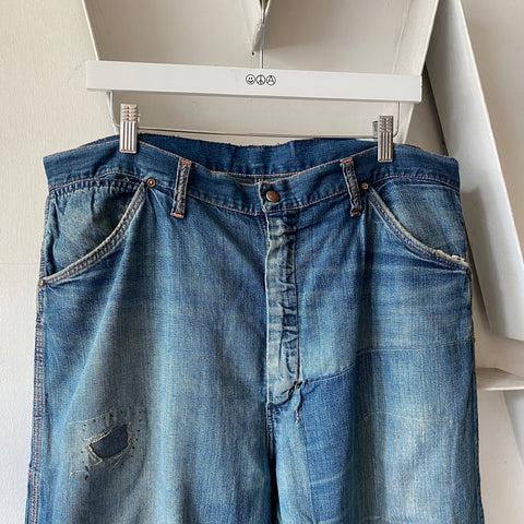 50's Pioneer Denim - 37” x 25.5”