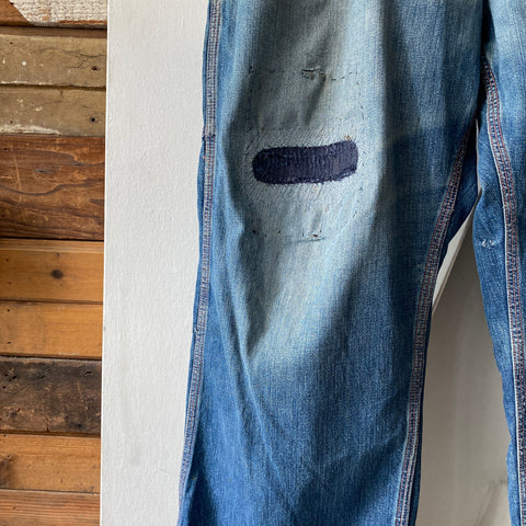 50's Pioneer Denim - 37” x 25.5”