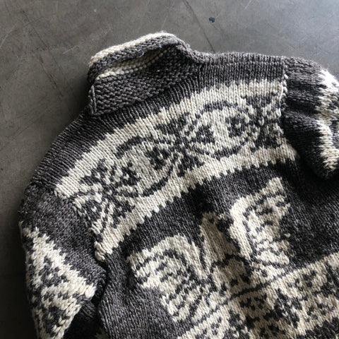80's Eagle Cowichan Knit - Medium