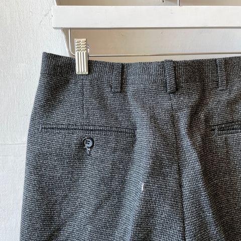 80’s Pleated Dior Wool Trousers - 30” x 34”