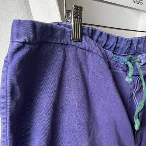 70's Faded HBT French Work Pants - 38” x 27.5”