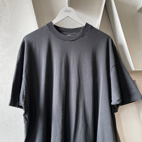 90’s Blank Black Tee - XXL