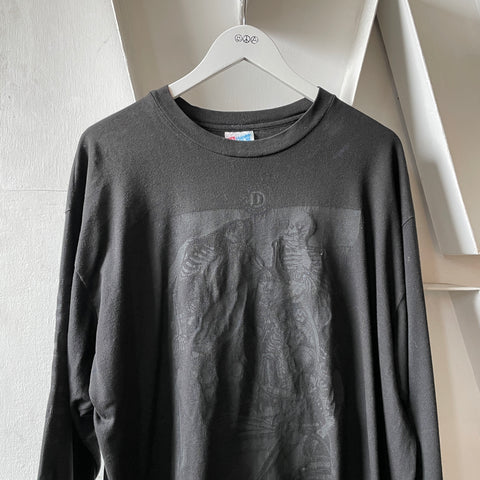90’s Drastic Plastic Long Sleeve Tee - XL