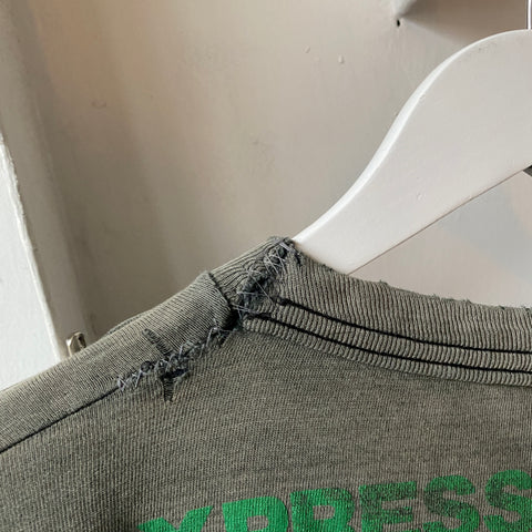 90's Thrashed & Cropped Type O Negative Tee - Large