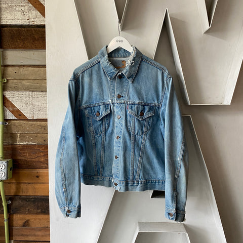 60's Levi’s Light Wash Big E Trucker - Large
