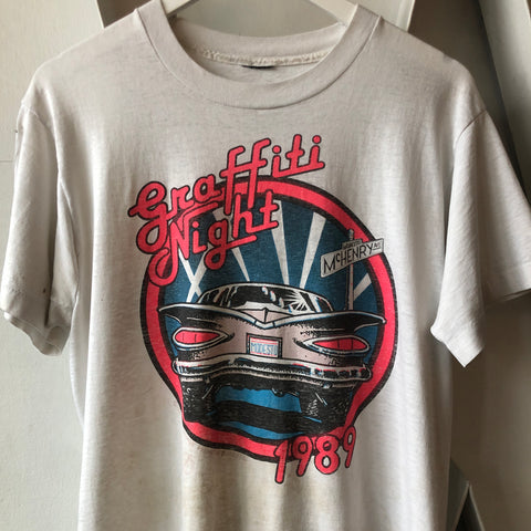 1989 Graffiti Night Tee - Large