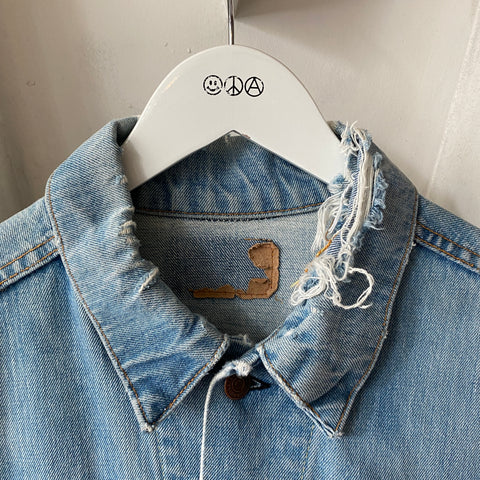 60's Levi’s Light Wash Big E Trucker - Large