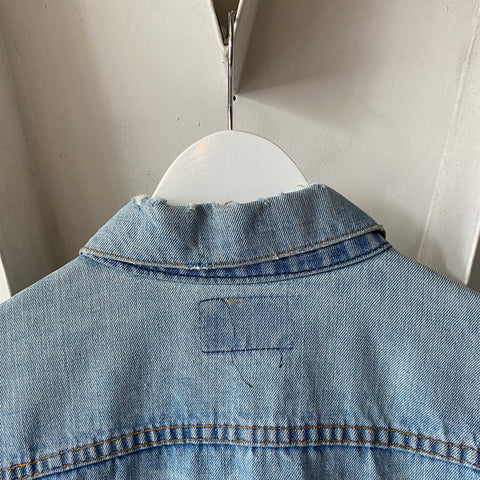 60's Levi’s Light Wash Big E Trucker - Large