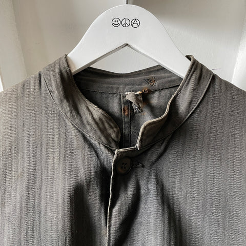 50’s Faded Black HBT French Chore Coat - XL