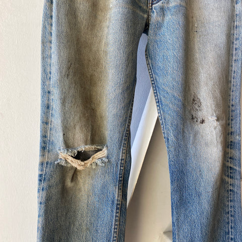 80’s Thrashed Levi’s 501 - 31” x 32”