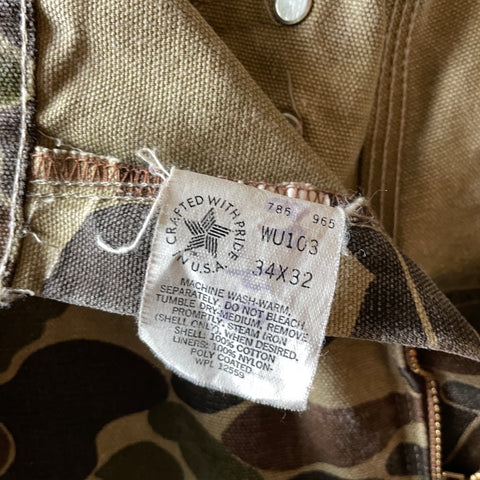 80’s Carhartt Camo Pants - 32" x 30"