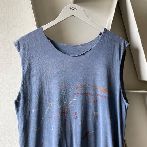 ‘82 The Who Thrashed Tour Chopped Tee - Medium