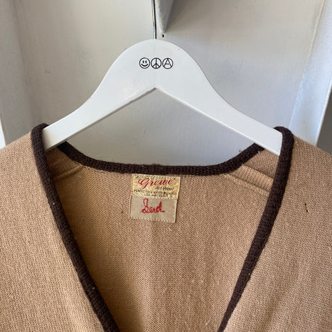 60’s Collegiate Cardigan - Small