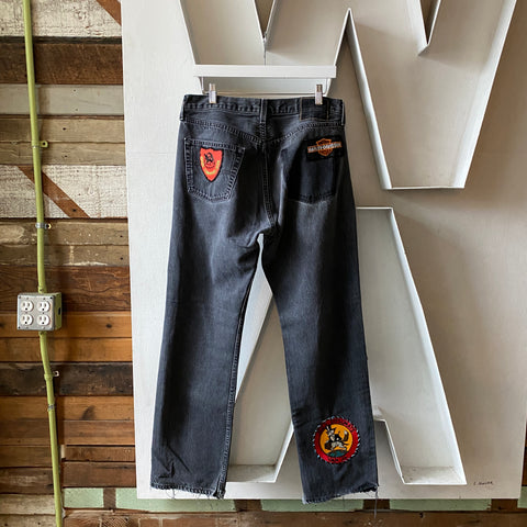 90's Patched Levi’s 501 - 32” x 31”