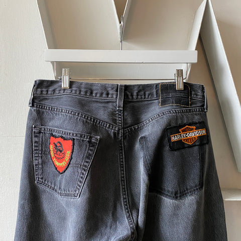 90's Patched Levi’s 501 - 32” x 31”