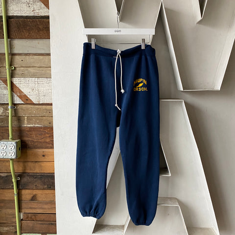 70's Blue Sweatpants - Medium