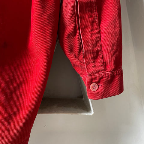 50’s Stradivari Corduroy Loop Collar - Medium