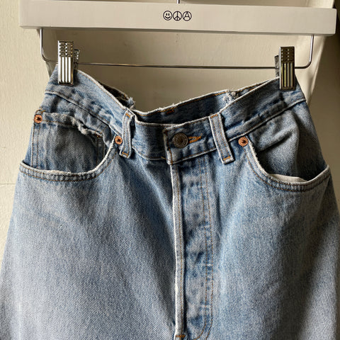 90’s Thrashed Levi’s 501 - 27” x 26”